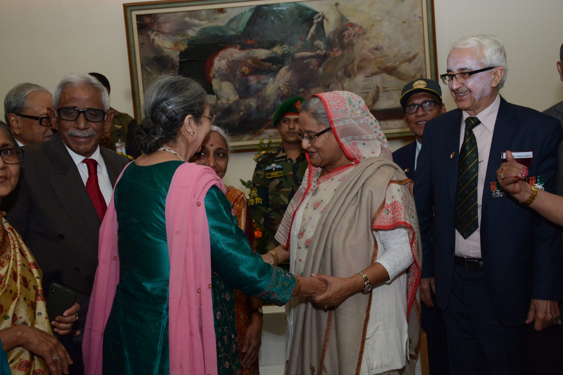 BANGLADESH FELICITATES INDIAN ARMED FORCES VETERANS OF THEIR 1971 ...